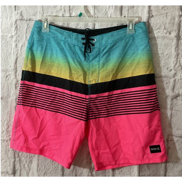 Hurley Shorts Mens Size 32  Surf Boardshorts Multicolor - Picture 1 of 7